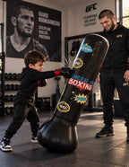 Inflatable Free Standing Kids Punching Bag with Fast Rebound Base