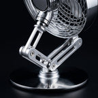 Cordless Metal Desk Fan with 360 Degree Folding Arm