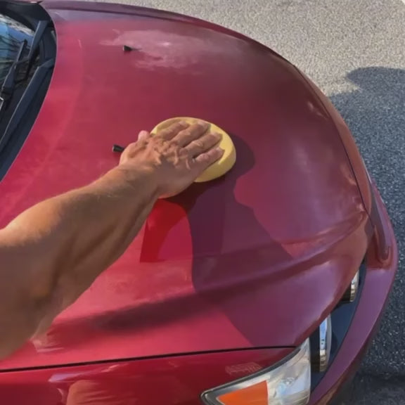 Car Paint Polishing Cream with Application Sponge