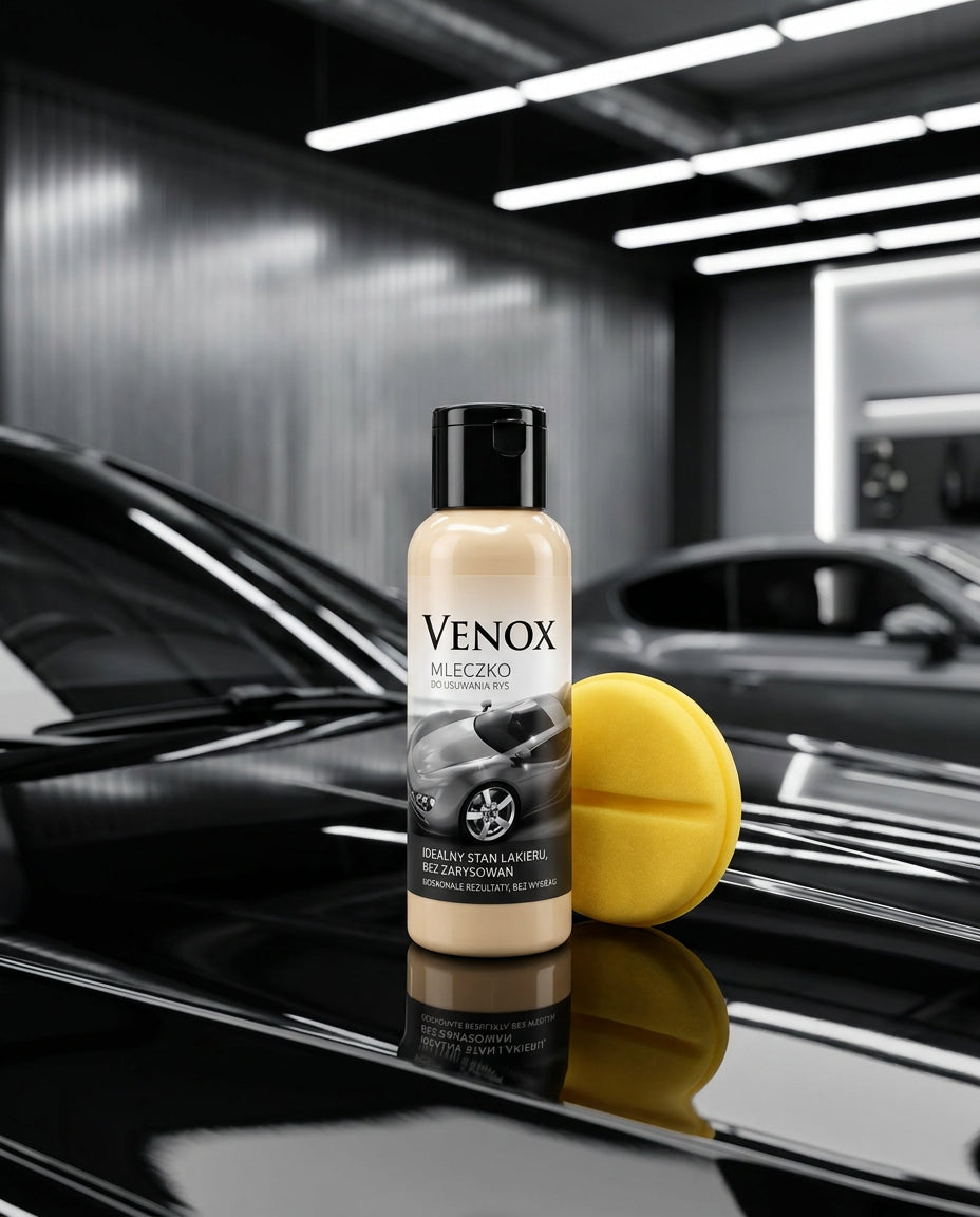 Car Paint Polishing Cream with Application Sponge