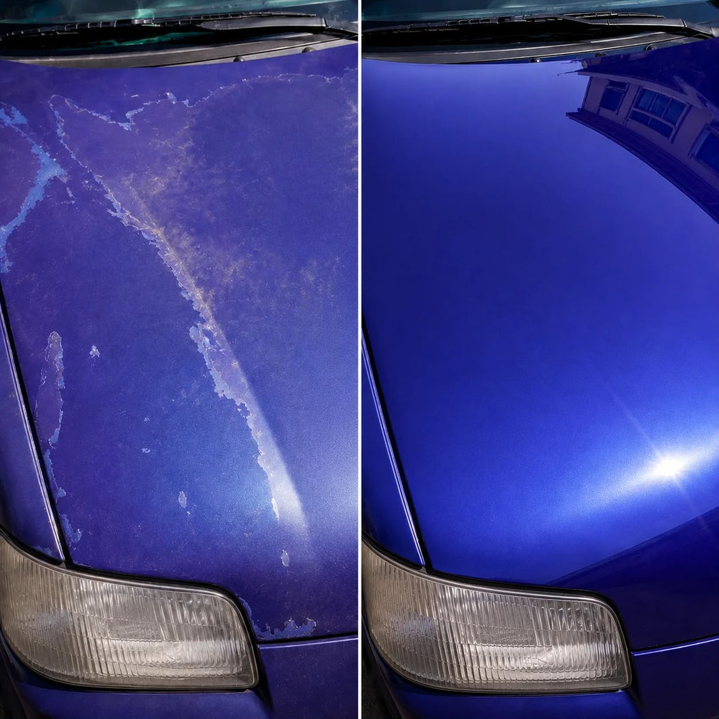 Car Paint Polishing Cream with Application Sponge